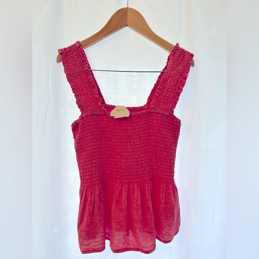 Women’s Maeve by anthropology halter top in pink X small excellent condition